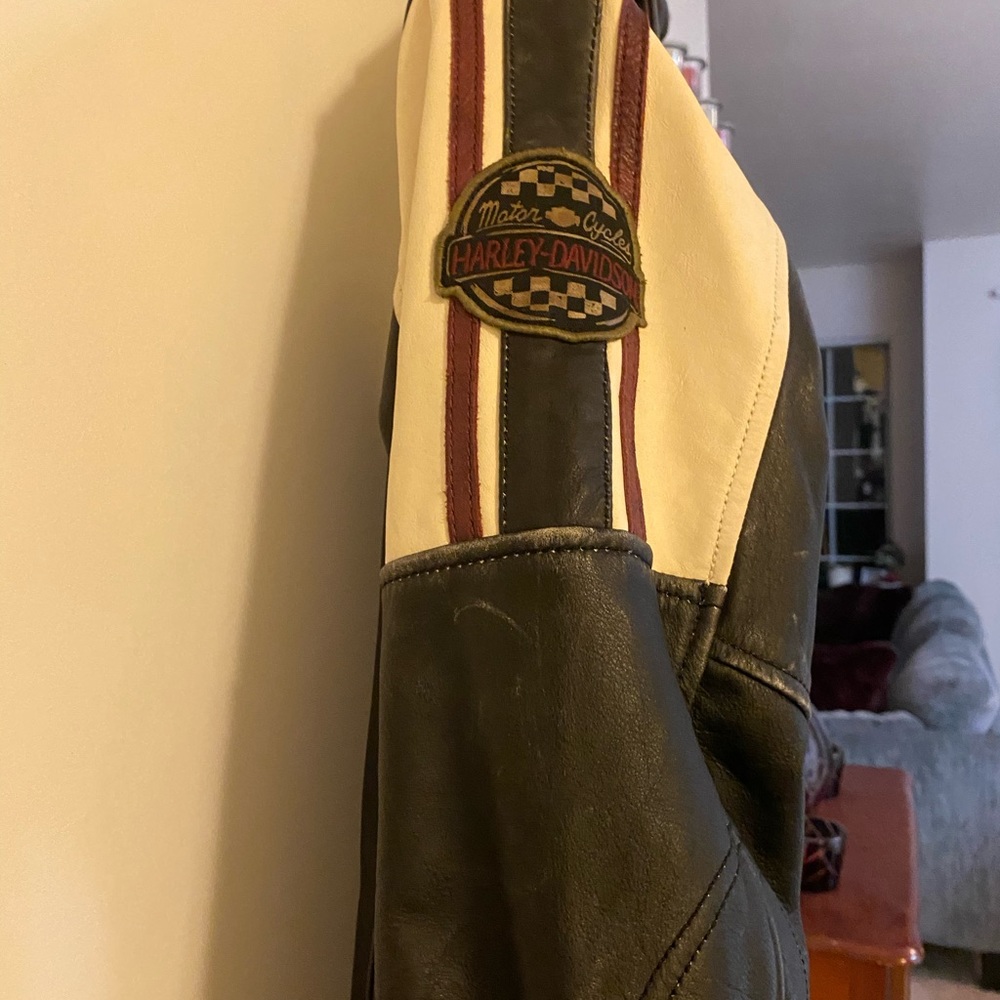 Women’s Harley Davidson leather jacket 1w - Picture 3 of 8
